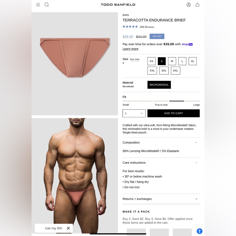 Todd Sanfield, Terracotta, Endurance Brief